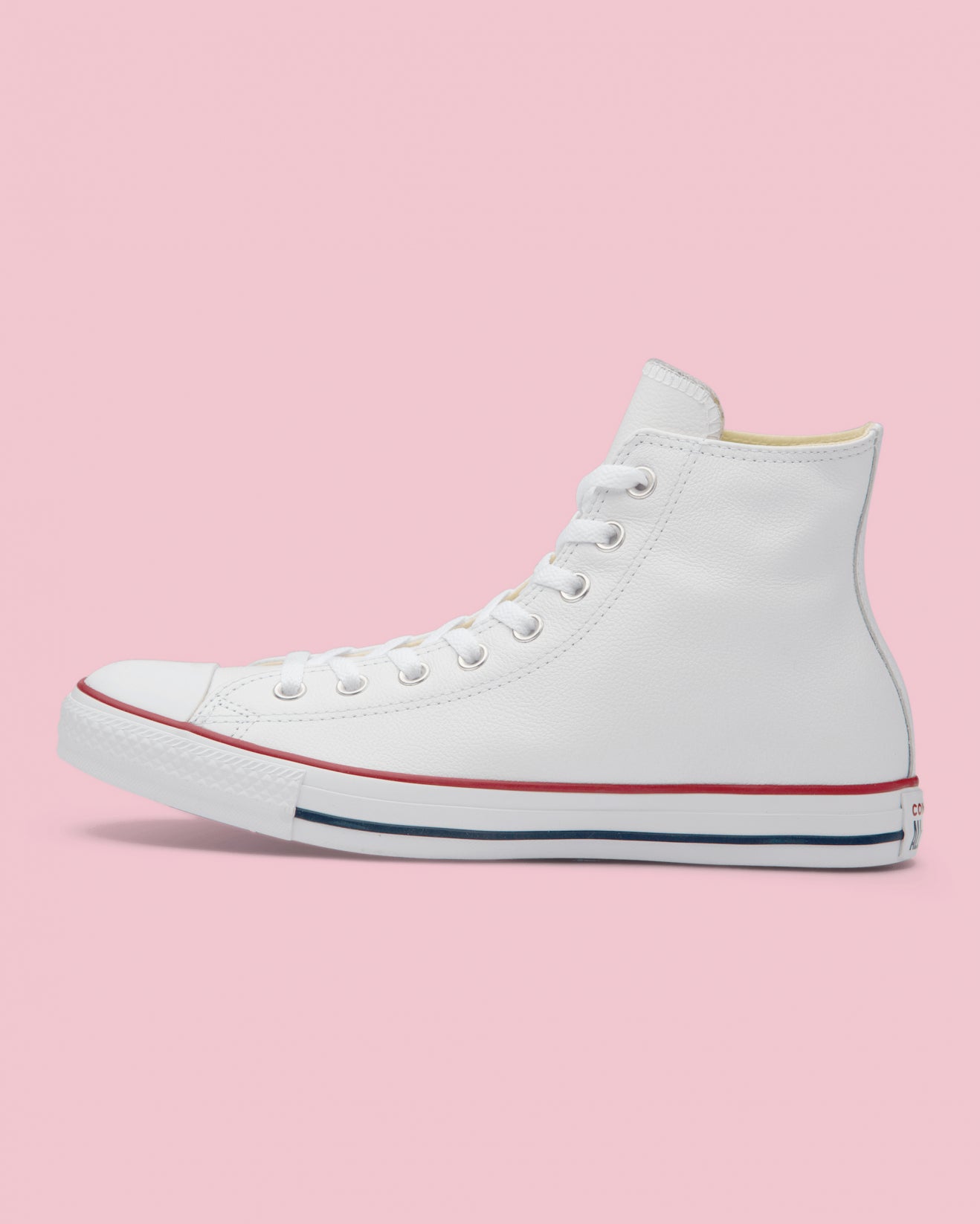 CONVERSE CHUCK TAYLOR LEATHER HIGH TOP WHITE